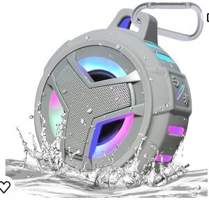 EBODA Bluetooth Speaker Waterproof Portable HD Sound Wireless Stereo LED Light